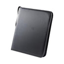 9 Pocket Zip Binder (Black)