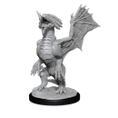 D&D Nolzur's Marvelous Miniatures: Bronze Dragon Wyrmling & Pile of Sea found Treasure