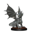 D&D Nolzur's Marvelous Miniatures: Silver Dragon Wyrmling & Female Halfling