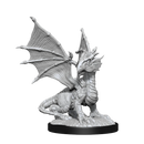 D&D Nolzur's Marvelous Miniatures: Silver Dragon Wyrmling & Female Halfling