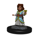 D&D Nolzur's Marvelous Miniatures: Silver Dragon Wyrmling & Female Halfling