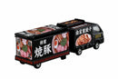 Tomica Long No.142 Subaru Sambar Kitchen Trailer