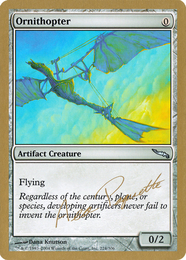 Ornithopter (Aeo Paquette) [World Championship Decks 2004]