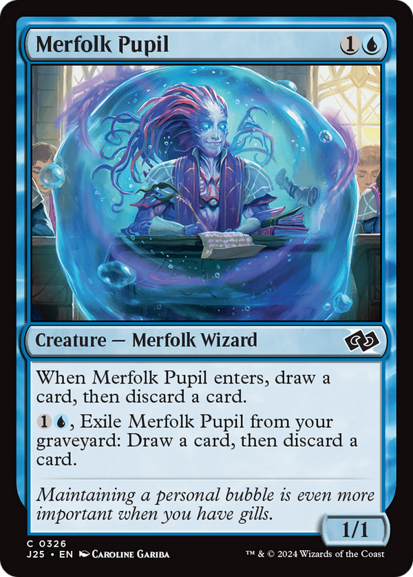 Merfolk Pupil [Foundations Jumpstart]