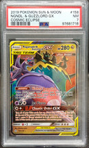 Naganadel & Guzzlord GX 158/236 | S&M: Cosmic Eclipse [PSA 7]