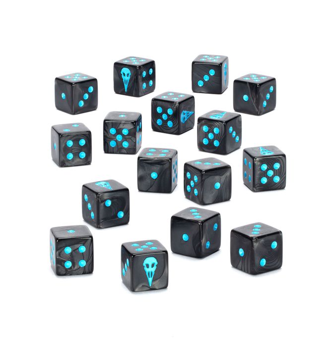 55-62 Warhammer 40000: Raven Guard Dice