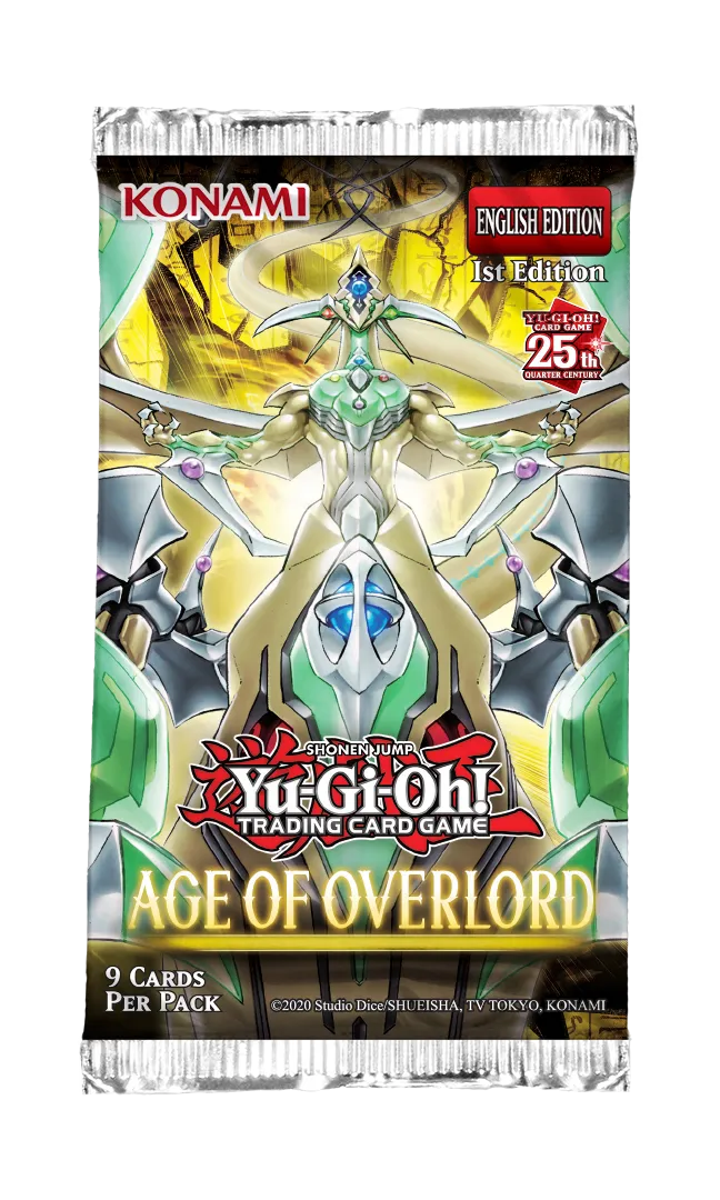 Age Of Overlord Booster Pack | Yu-Gi-Oh! TCG