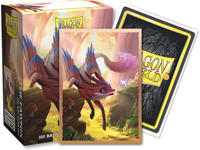 Brushed Art Standard Sleeves 'The Fawnix' | Dragon Shield