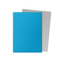Matte Dual Standard Sleeves (Sky Blue & Silver) | Dragon Shield