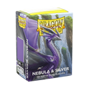 Matte Dual Standard Sleeves (Nebula & Silver) | Dragon Shield
