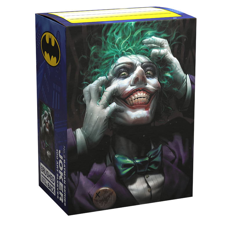 Brushed Art Standard Sleeves 'The Joker' | Dragon Shield