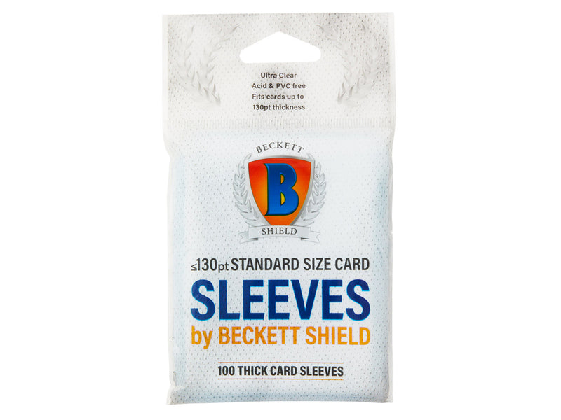 Standard Thick Card Sleeves | Beckett Shield