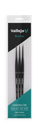 Vallejo Brushes Detail – Definition Set