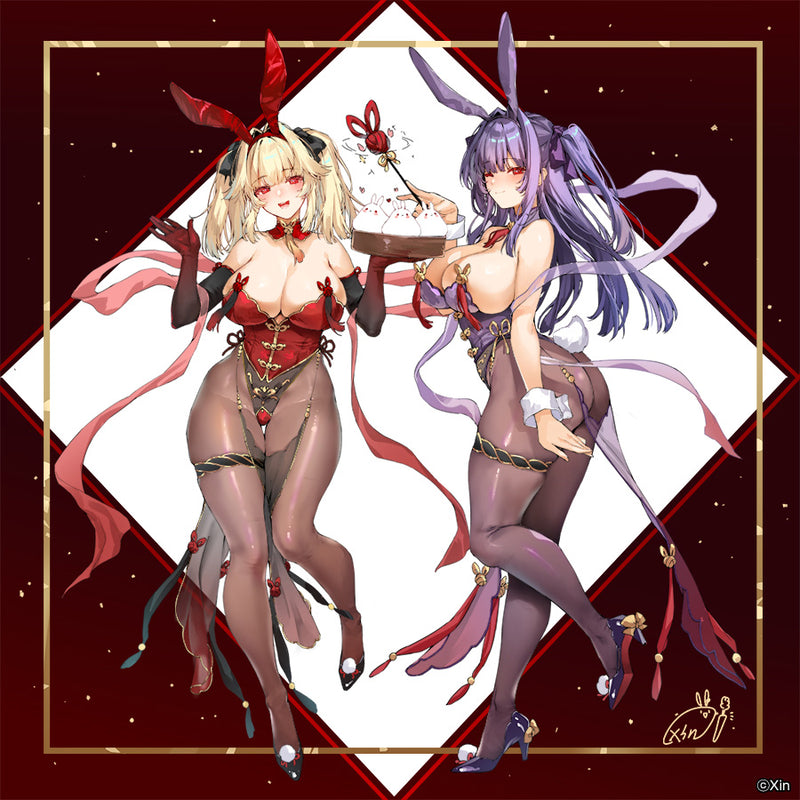 Cheongsam Bunny Yuri & Stella | 1/4 Scale Figure