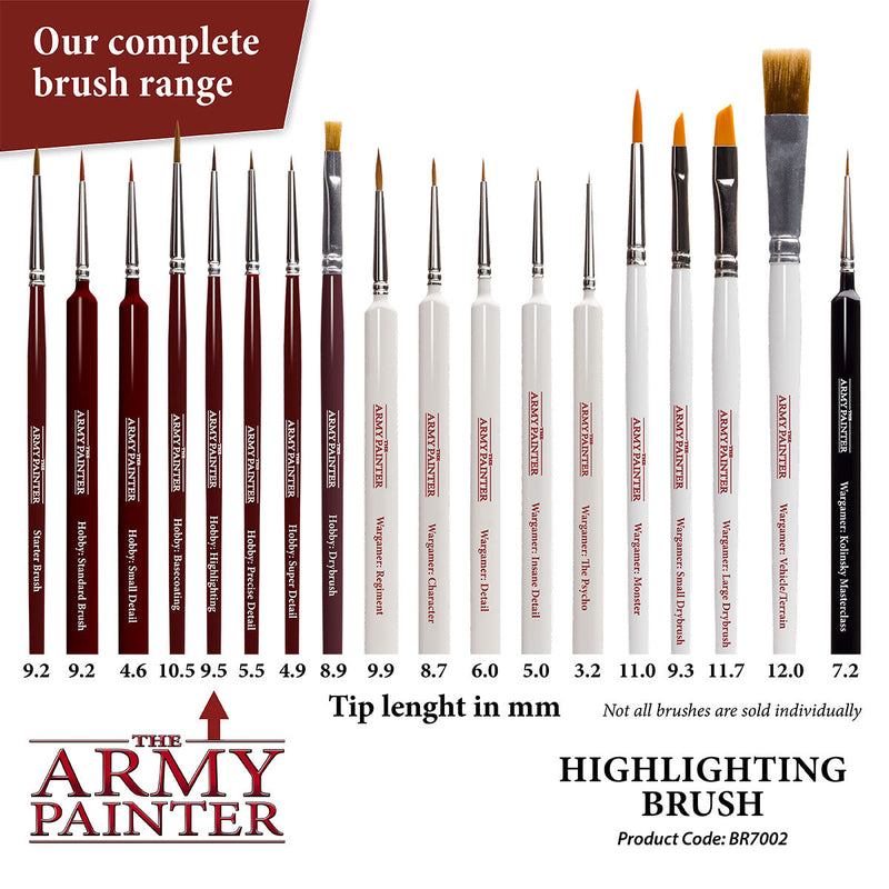 The Army Painter Hobby Brush: Highlighting