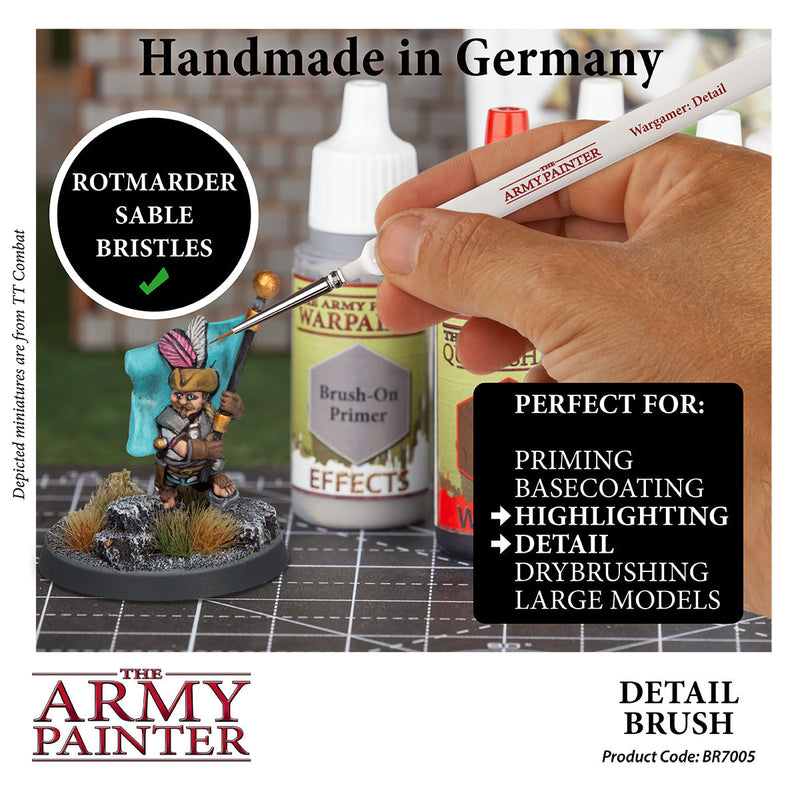 The Army Painter Wargamer Brush: Detail