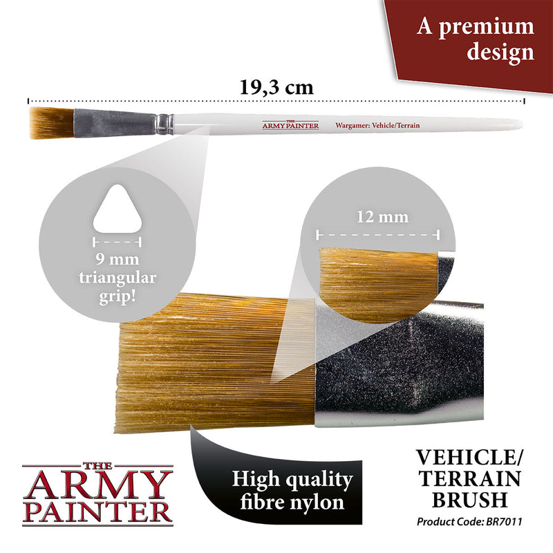 The Army Painter Wargamer Brush: Vehicle/Terrain