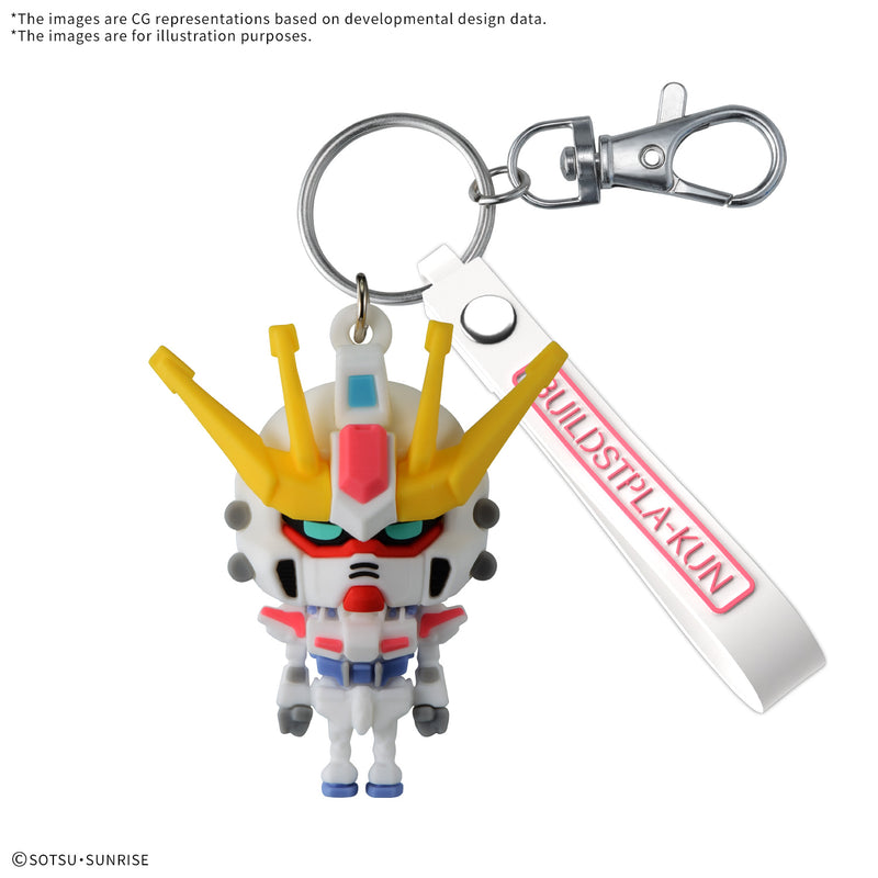Buildstpla-Kun 3D Rubber Mascot Keychain