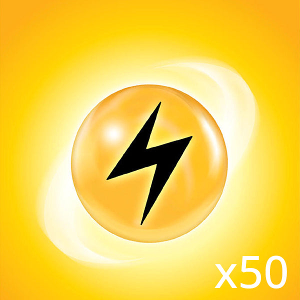 50x Basic Lightning Energy | Pokemon TCG