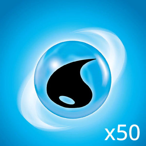 50x Basic Water Energy | Pokemon TCG