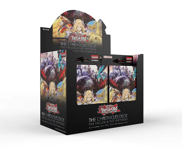 The Chronicles Structure Deck: The Fallen & The Virtuous Display (8) | Yu-Gi-Oh! TCG