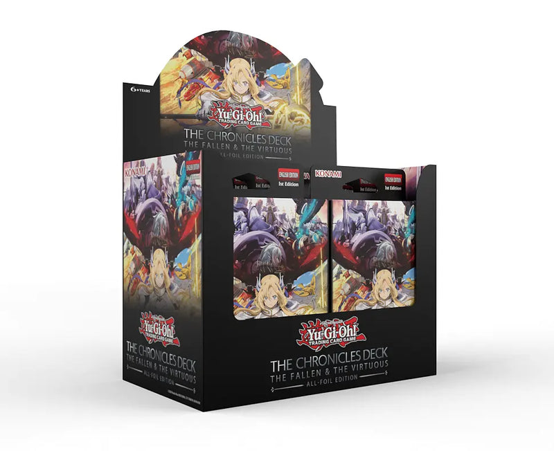 The Chronicles Structure Deck: The Fallen & The Virtuous Display (8) | Yu-Gi-Oh! TCG