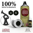 Army Painter Base Primer: Matte Black *PICKUP ONLY*