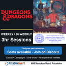 Dungeons and Dragons [Recruiting brave adventurers!]