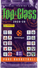 Panini EURO LEAGUE Top Class 2026 Basketball Trading Cards Pack
