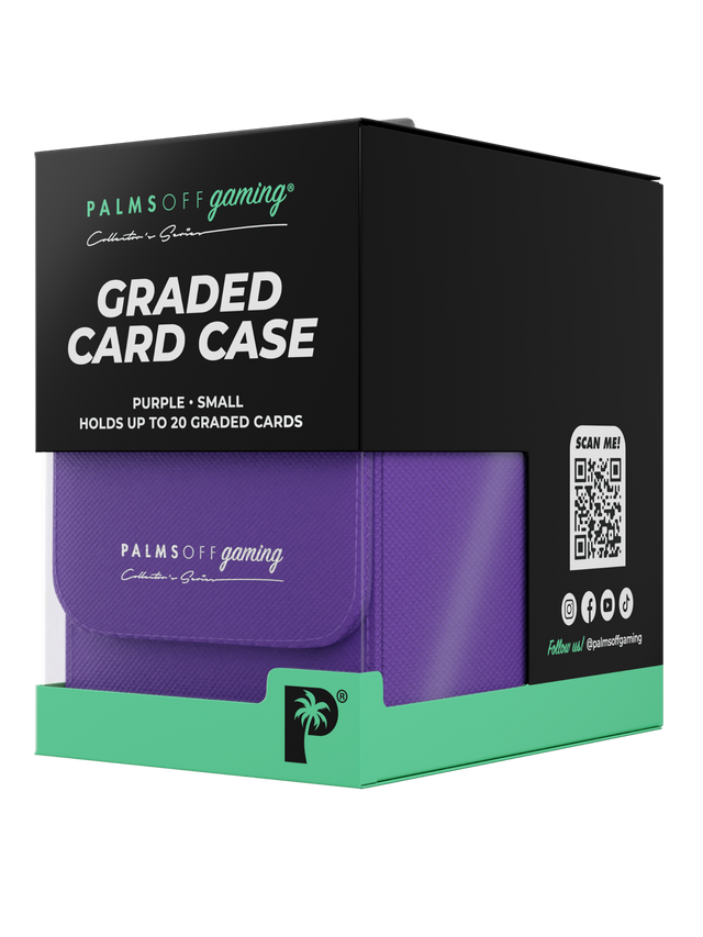 Collector's Series Graded Card Case 2.0 (Small - Purple) | Palms Off