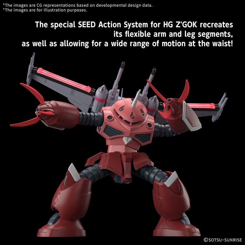 Z'Gok (SEED FREEDOM Ver.) | HG 1/144