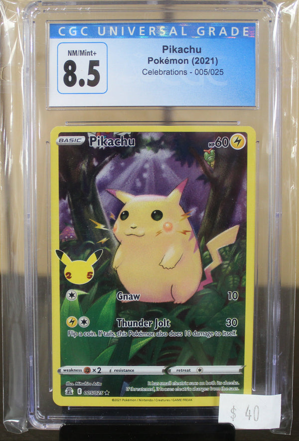 Pikachu CGC 8.5