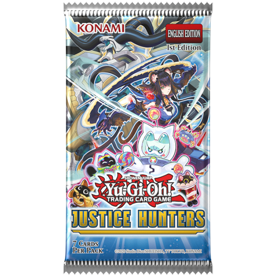 Justice Hunters Booster Pack | Yu-Gi-Oh! TCG