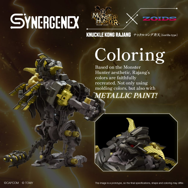 Monster Hunter x Zoids - Knuckle Kong Rajang | 1/35 Scale