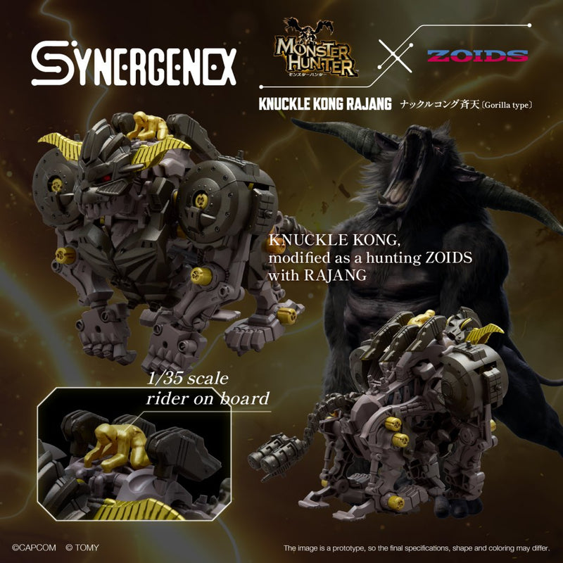 Monster Hunter x Zoids - Knuckle Kong Rajang | 1/35 Scale