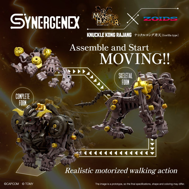 Monster Hunter x Zoids - Knuckle Kong Rajang | 1/35 Scale