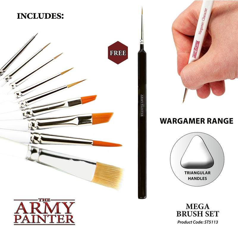 The Army Painter Mega Brush Set