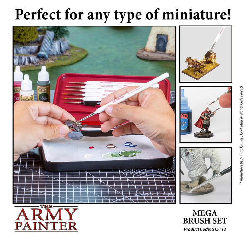 The Army Painter Mega Brush Set