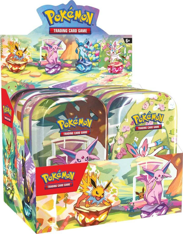 Prismatic Evolutions Mini Tin Display (8) | Pokemon TCG