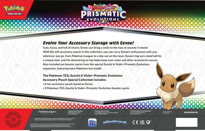 Prismatic Evolutions Accessory Pouch | Pokemon TCG