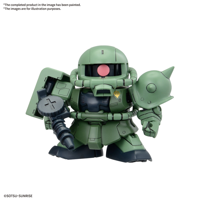 BB Senshi Mobile Suit Gundam Principality of Zeon MS Set