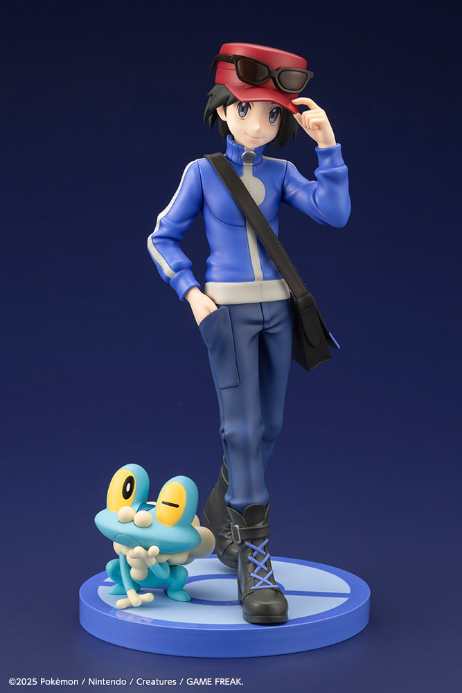 Calem with Froakie | 1/8 ARTFX J Figure