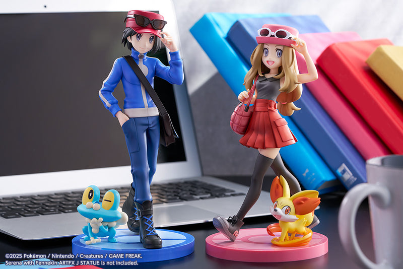Calem with Froakie | 1/8 ARTFX J Figure
