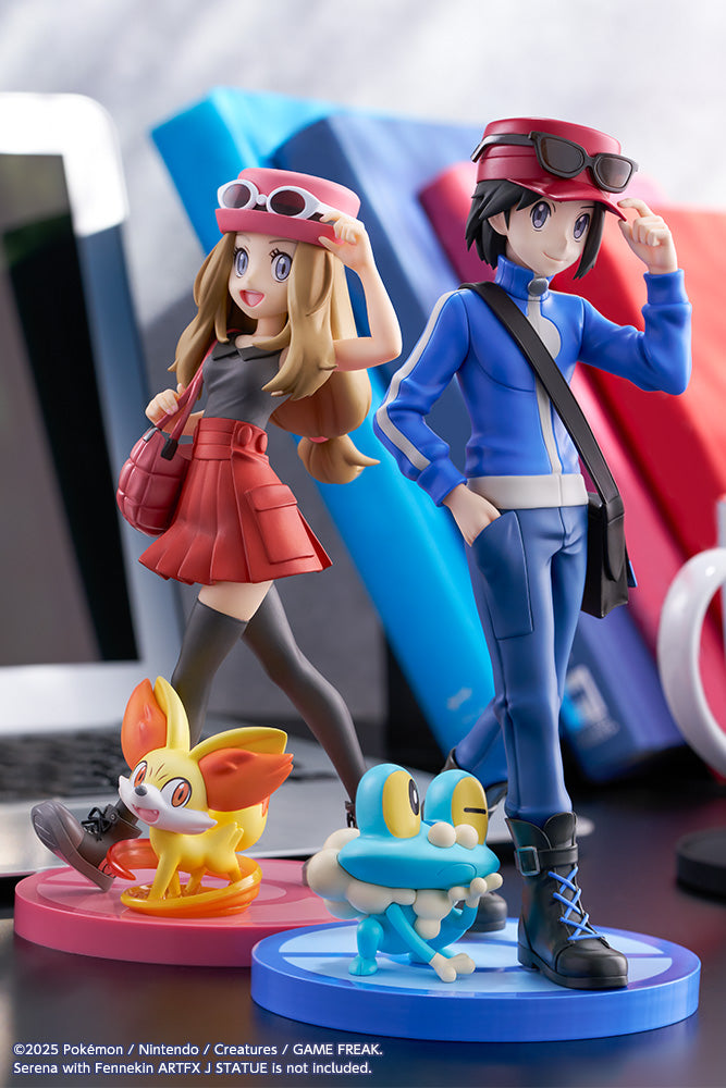 Calem with Froakie | 1/8 ARTFX J Figure