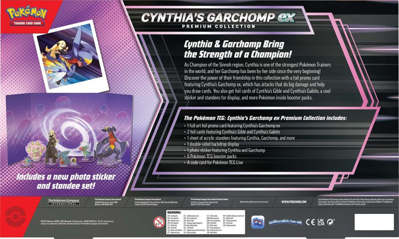 Cynthia's Garchomp ex Premium Collection | Pokemon TCG