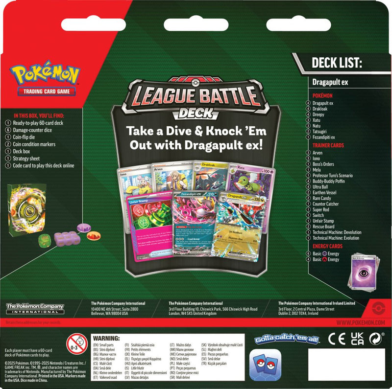 League Battle Deck: Dragapult ex | Pokemon TCG