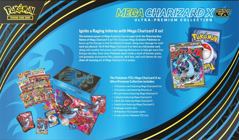 Mega Charizard X ex Ultra-Premium Collection | Pokemon TCG