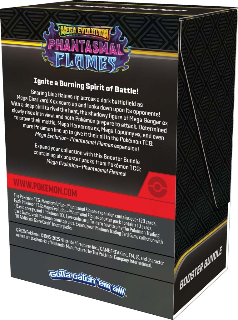 Phantasmal Flames Booster Bundle | Pokemon TCG