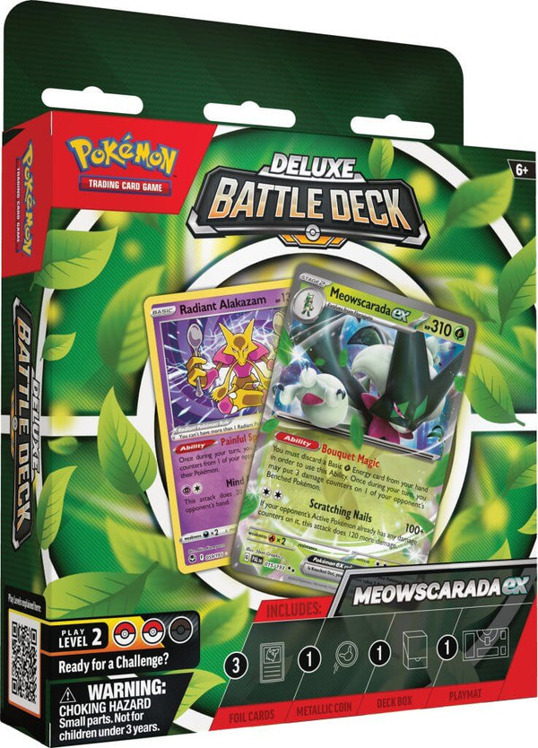 Deluxe Battle Deck: Meowscarada ex | Pokemon TCG