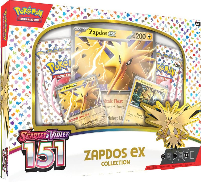 Scarlet & Violet 151: Zapdos ex Collection | Pokemon TCG